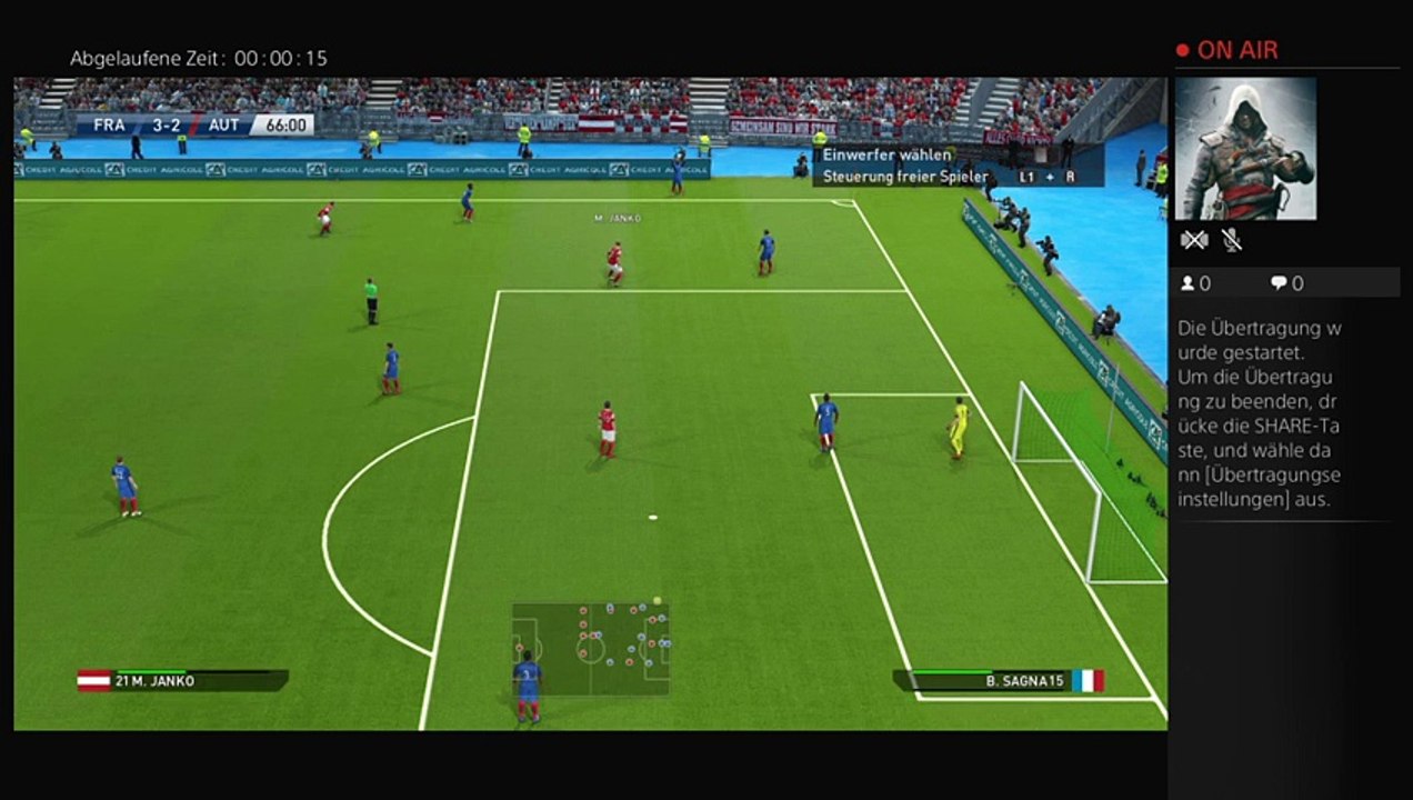 Ps4-live-Übertragung von daniel17031996