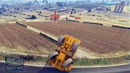 GTA V - Crash Test #2 ( Mount Chilliad