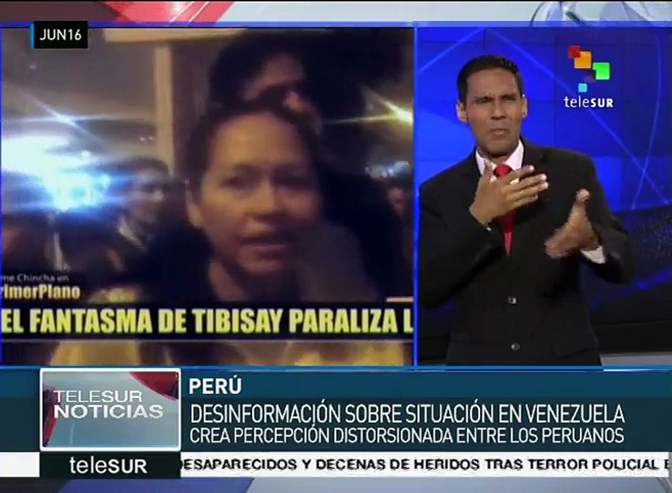 Perú: impulsan campaña mediática contra gobierno de Venezuela