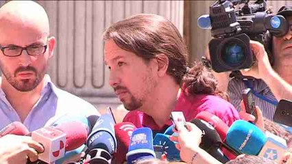 Pablo Iglesias ve "gravísima" la difusión del vídeo de Sánchez