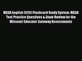 Read MEGA English (020) Flashcard Study System: MEGA Test Practice Questions & Exam Review