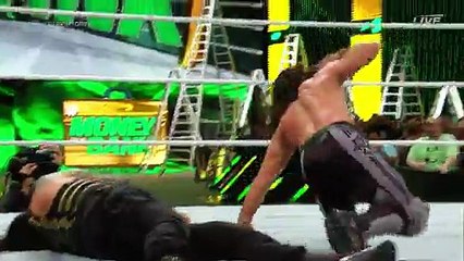 MITB - Rollins vs Reigns - Final (#JAmbrose)