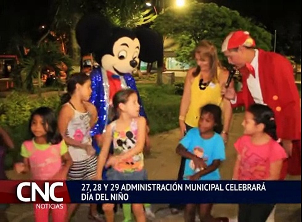 27, 28 y 29 Administración Municipal celebrará día del Niño