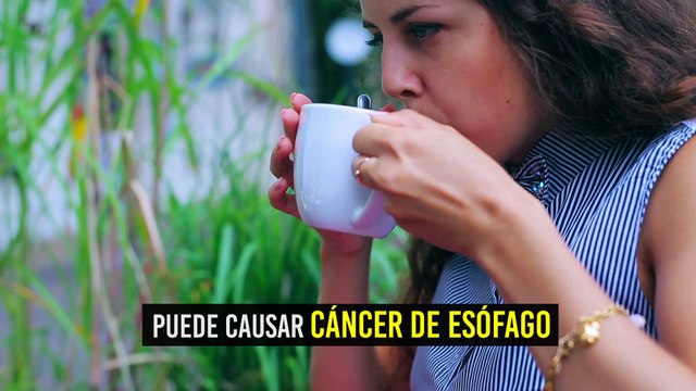 ¡Cuidado! Tomar bebidas muy calientes puede dar cáncer
