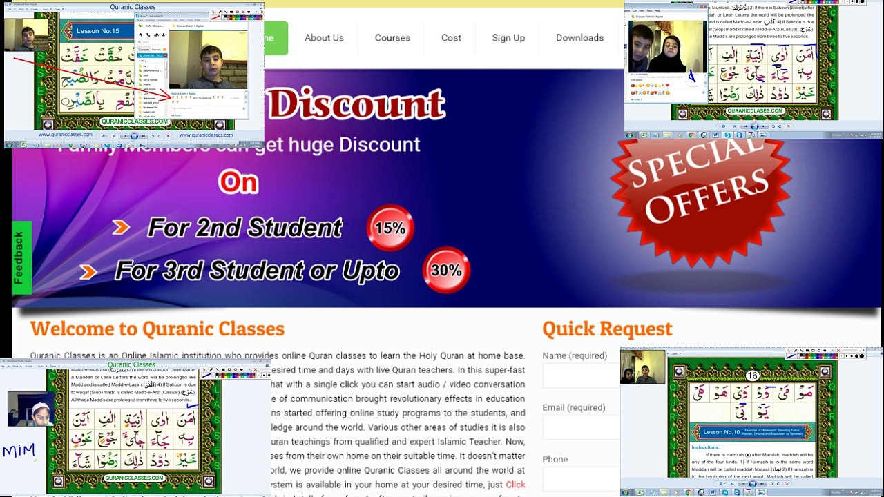 Quranic Classes's Services.