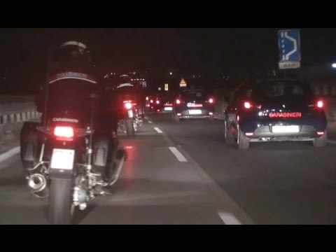 Napoli - Blitz a Ponticelli contro clan D'Amico, 90 arresti (20.06.16)