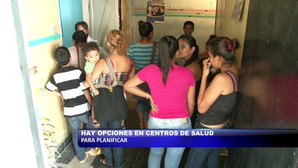 Hay opciones para planificar en centros de salud