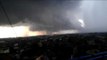Funnel Cloud Sweeps Through Serbian Town Amid Heavy Summer Storm