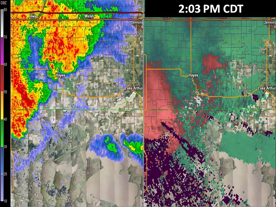 Thornwell Tornado June 27 2014 Radar Perspective