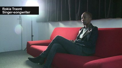 UN refugee ambassador Traoré sings of the displaced