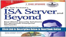 Read Dr Tom Shinder s ISA Server and Beyond: Real World Security Solutions for Microsoft