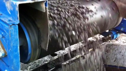 Sieben von Schlacke @ 25 mm