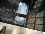 上海森ビル最上階床のガラス張り15