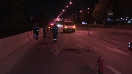 Başkentte Yüksek Gerilim Hattında Patlama