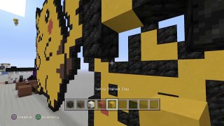 How To Build 8 Bit Pikachu On Minecraft