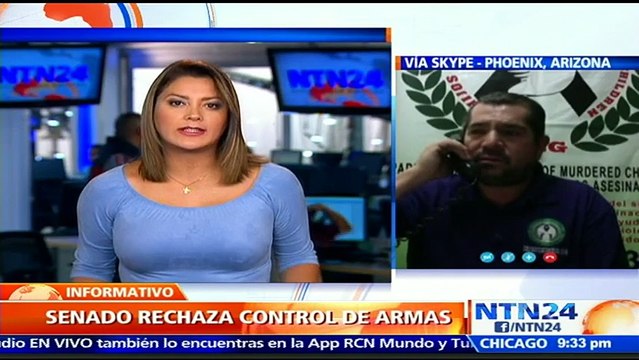 Es triste que nuestros líderes no se den cuenta del daño que causa la venta de armas en EE.UU.: director de PPHA a NTN24