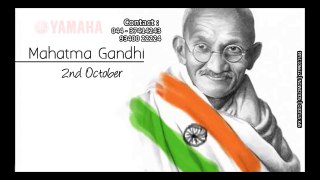 SS Motors Gandhi Jayanthi Wishes - SFX Studio India