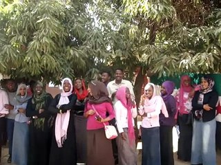 الشايقي مصعب في جامعة السودان 15-5-2012