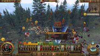 One battle scene of Totalwar: Warhammer