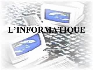 Vocabulaire informatique