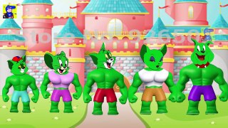 #Peppa Pig #Tom and Jerry Hulk Characters #Rombie # Dinosaurs #Monster #Family Singer Song
