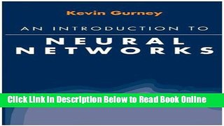 Read An Introduction to Neural Networks  Ebook Free