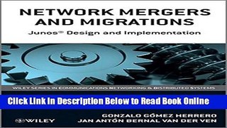 Download Network Mergers and Migrations: Junos Design and Implementation  PDF Free