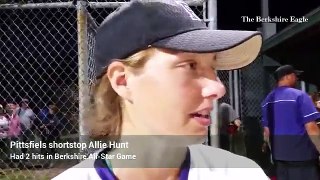In her final high school interview, Pittsfield shortstop Allie Hunt talks about playing in the All-S