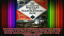 READ book  Illustrated Battles of the Napoleonic AgeVolume 3 Badajoz Canadians in the War of 1812 Full EBook