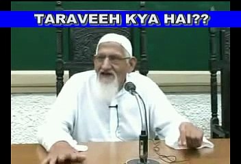 Reality of Taraweeh by Maulana Ishaq