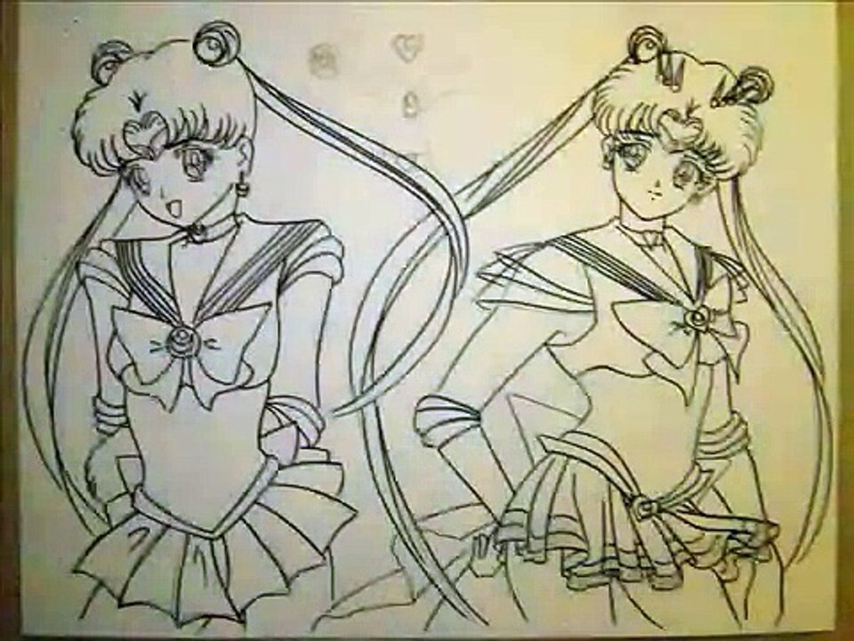 Real Time Drawing Tutorial 10: Moon Crisis Uniform