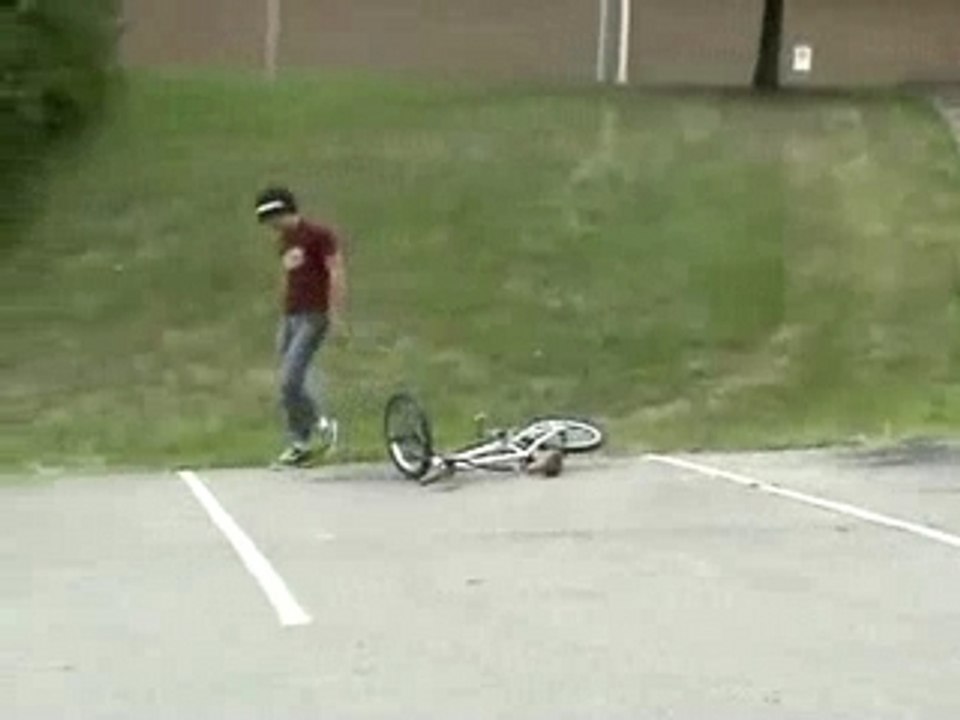 Crash en BMX