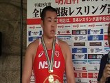 2016年全日本選抜レスリング選手権・優勝インタビュー15