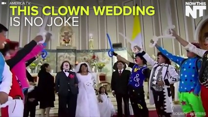This Clown Wedding Is No Joke