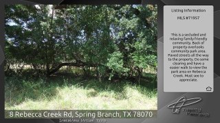 8 Rebecca Creek Rd, Spring Branch, TX 78070
