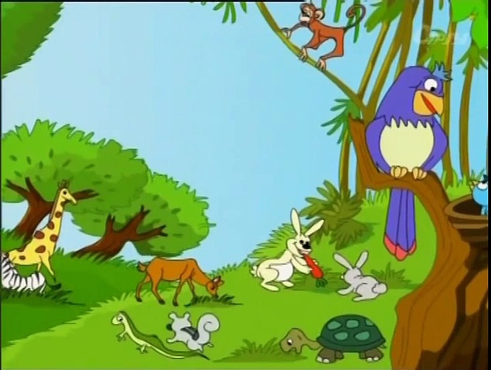 The Lion And The Rabbit !! Tales of Panchtantra in English !! Animated Stories For Kids !! Kids Collection