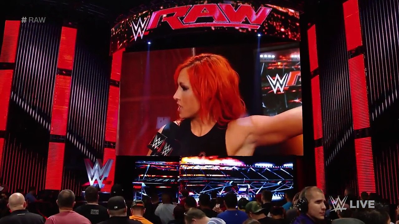 Renee Young interviews Becky Lynch