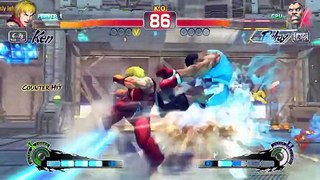 Ultra Street Fighter IV battle: Ken vs Balrog