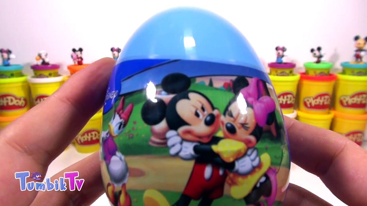 Miki Fare (Mickey Mouse) Sürpriz Yumurta Oyun Hamuru - Miki, MLP, Cicibiciler, Hello Kitty