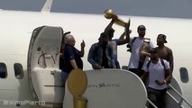 Les Cavaliers rentrent à Cleveland en héros pour fêter le titre NBA