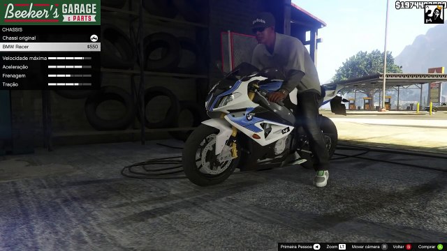 O MELHOR MOD DE MOTO CUSTOMIZÁVEL DO GTA 5?! #3 (BMW S1000RR) PC