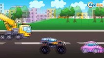 Carros - Coches de carreras, Coche de Policía para niños - Capitulos Completos - Spanish Cartoons