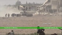 Борьба Сирийской армии за контроль над бывшей школой в пригородах Дамаска