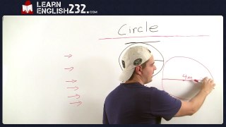Math English Vocabulary Lesson 22 - Circles