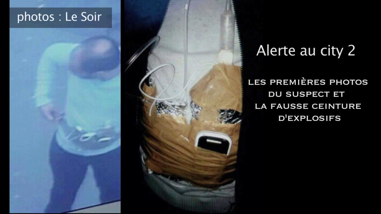 'Alerte terroriste' au centre City 2 : le suspect et les faux explosifs