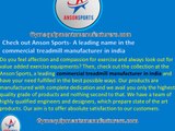 Check out Anson Sports  A leading name in the commercial treadmill manufacturer in india