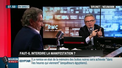 Brunet & Neumann: Faut-il interdire la manifestation du 23 juin contre la loi Travail ? - 21/06