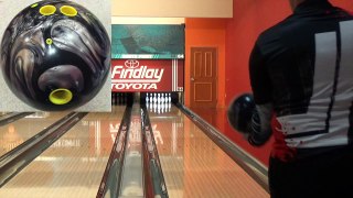 900 Global Boost Hybrid Black Silver Bowling Ball Reaction Video by Louis Catiller: 900 Global