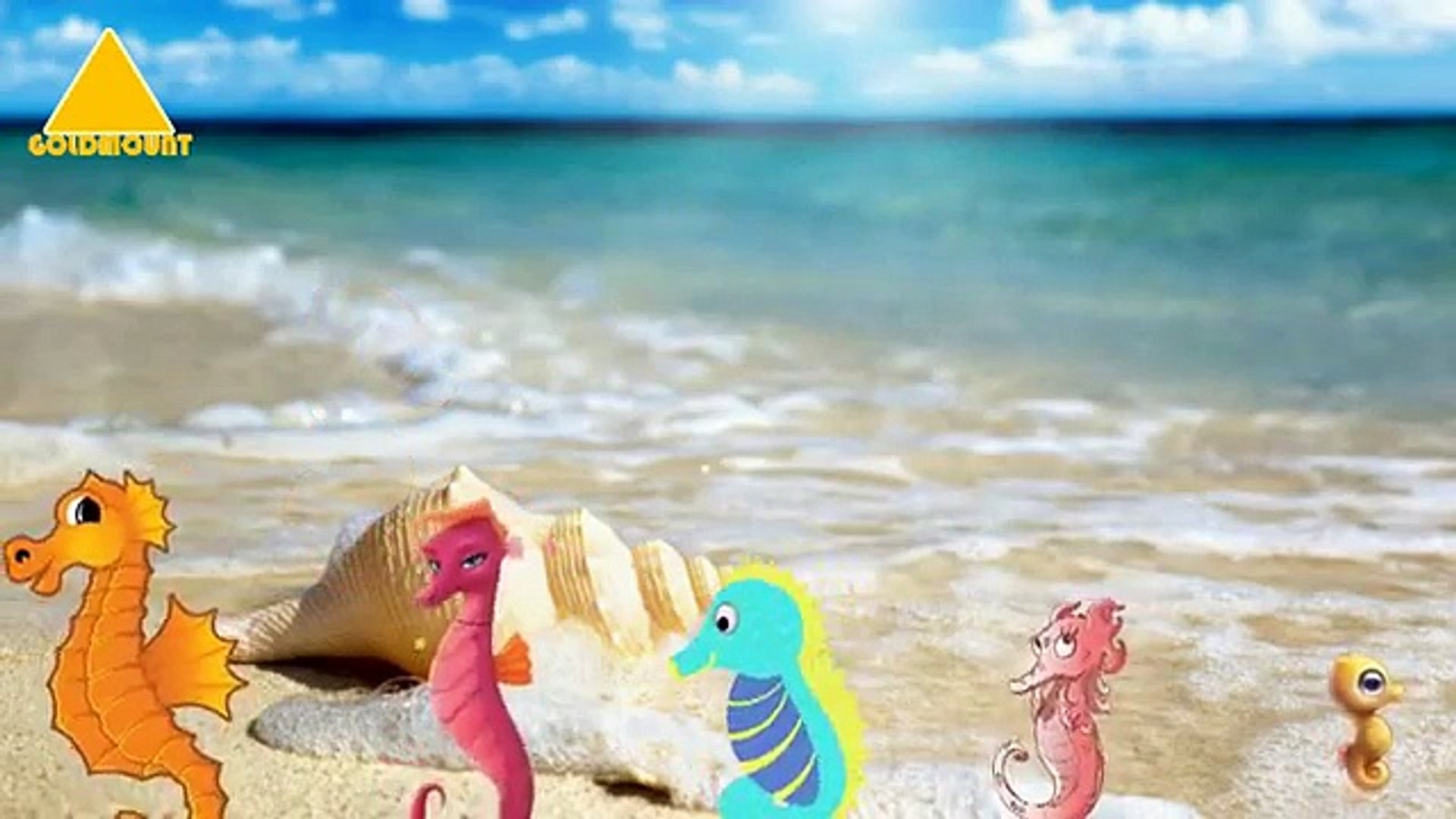 Daddy Finger | Crazy Finger Family Seahorse  | Rhymes for Babies