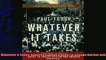 complete  Whatever It Takes Geoffrey Canadas Quest to Change Harlem and America